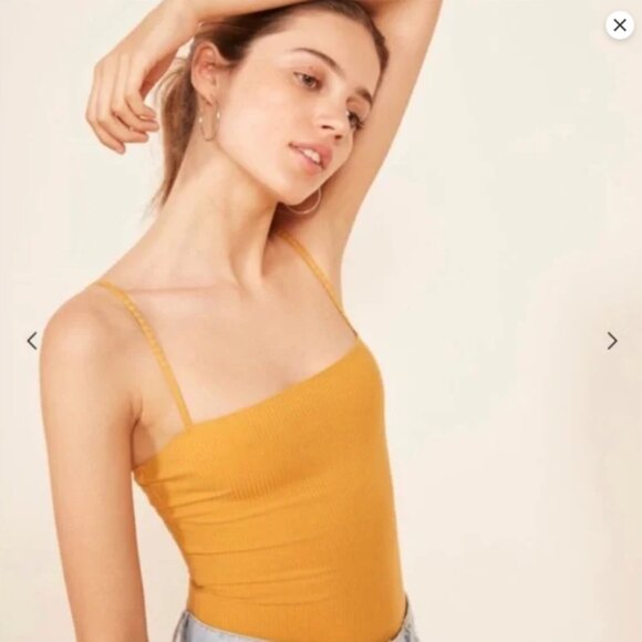 Reformation Crystal Bodysuit Size XS NEW - Picture 2 of 3